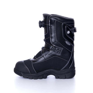 DSG Outerwear black winter boot with dial lacing system
