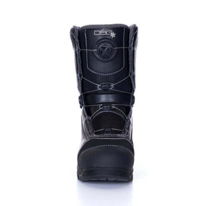 DSG Outerwear black snow boot with dial lacing system