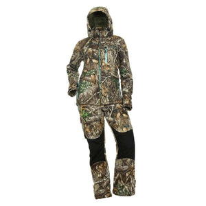DSG Outerwear camo hunting jacket and pants set with black knee panels