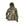 DSG Outerwear camo hooded jacket with teal zipper accents