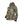 DSG Outerwear camo hunting jacket with hood and teal zipper accents