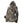DSG Outerwear camo hunting jacket with hood and teal zipper accents