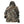 DSG Outerwear camo hooded jacket with teal zipper accents