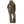 Womens camouflage hunting jacket and pants set with solid olive green knee panels