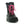 DSG Outerwear black winter boot with pink laces and faux fur trim