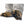 Due North traction cleats attached to tan work boots