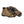 Due North ice traction cleats attached to a tan work boot