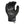 221B Tactical black reinforced glove with velcro wrist strap