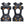 Trex Ergodyne black rubber ice cleats with orange traction studs