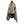 Gobi Heat quilted tan poncho with front snap buttons and two patch pockets