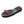 Navatex black rubber ice cleat with red metal spikes for shoe traction