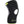 DonJoy black knee sleeve with open patella and neon yellow trim
