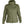 Fjallraven olive green hooded jacket with front zipper and side pockets