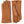 Hestra tan peccary leather gloves with decorative stitching