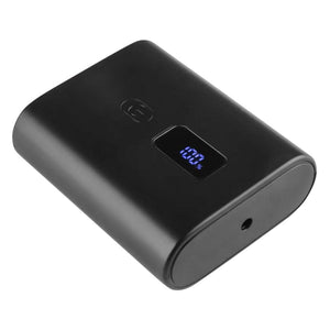 Gobi Heat black portable battery pack with digital display