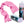 Pink Chill-Its cooling towel and its plastic storage container