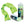 Chill-Its lime green cooling towel and storage container