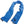 Blue Chill-Its cooling towel with grey trim and Ergodyne logo