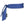Blue Chill-Its tie head sweatband