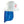White hard hat with Scandrill Inc logo and blue neck shade