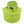 Chill-Its lime green sun hat with neck shade and Ergodyne logo patch