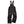 N-Ferno black insulated work bib overalls with adjustable straps and reflective accents