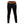 Ergodyne black thermal base layer pants with orange waistband and red stitching