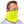 Man wearing a high visibility yellow N-Ferno neck gaiter