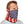 Man wearing a neck gaiter with an American flag print