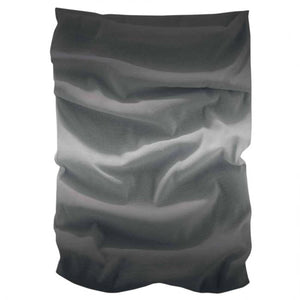 Grey and white ombre neck gaiter