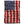 Ergodyne neck gaiter with a distressed American flag print