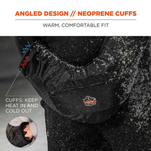 N-Ferno hand warmer with angled neoprene cuffs to retain heat and block cold