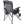 Gobi Heat black folding camping chair with side storage pocket and cup holder