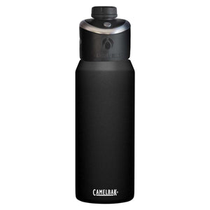 Black CamelBak Chute Mag water bottle with misting cap