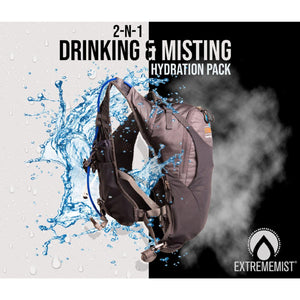 ExtremeMIST 2 in 1 drinking and misting hydration pack