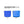 ExtremeMIST generation one and two blue battery packs side by side