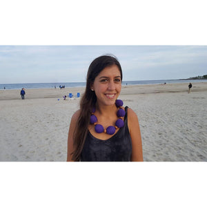 Nano-Ice Cooling Necklace | 2+ Hours of Cooling Relief - Purple