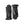 Hestra black leather gloves with wrist strap