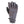 Kombi grey and black winter glove with adjustable wrist strap