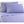 Shavel lavender purple bed sheet set with two pillows against a tufted headboard