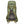 Back view of olive green Kelty hiking backpack with adjustable shoulder straps and padded hip belt