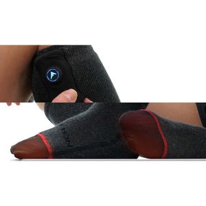 FNDN heated socks with control button and reinforced toe