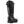 Korkers black waterproof tall boot with rear strap and lugged sole