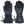 Mount Tec black heated gloves with adjustable wrist straps and power button