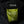 Neos stash pocket label on lime green fabric inside a black bag