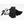 Black heated gloves with two rechargeable batteries and a wall charger
