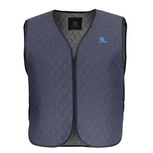 Mobile Cooling Fieldsheer grey quilted zip front vest