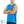 Model wearing a blue Mobile Cooling sleeveless shirt in size large