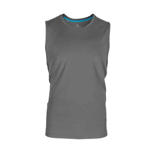 Mobile Cooling grey sleeveless crew neck performance shirt