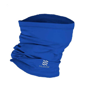 Blue Mobile Cooling neck gaiter with Fieldsheer logo